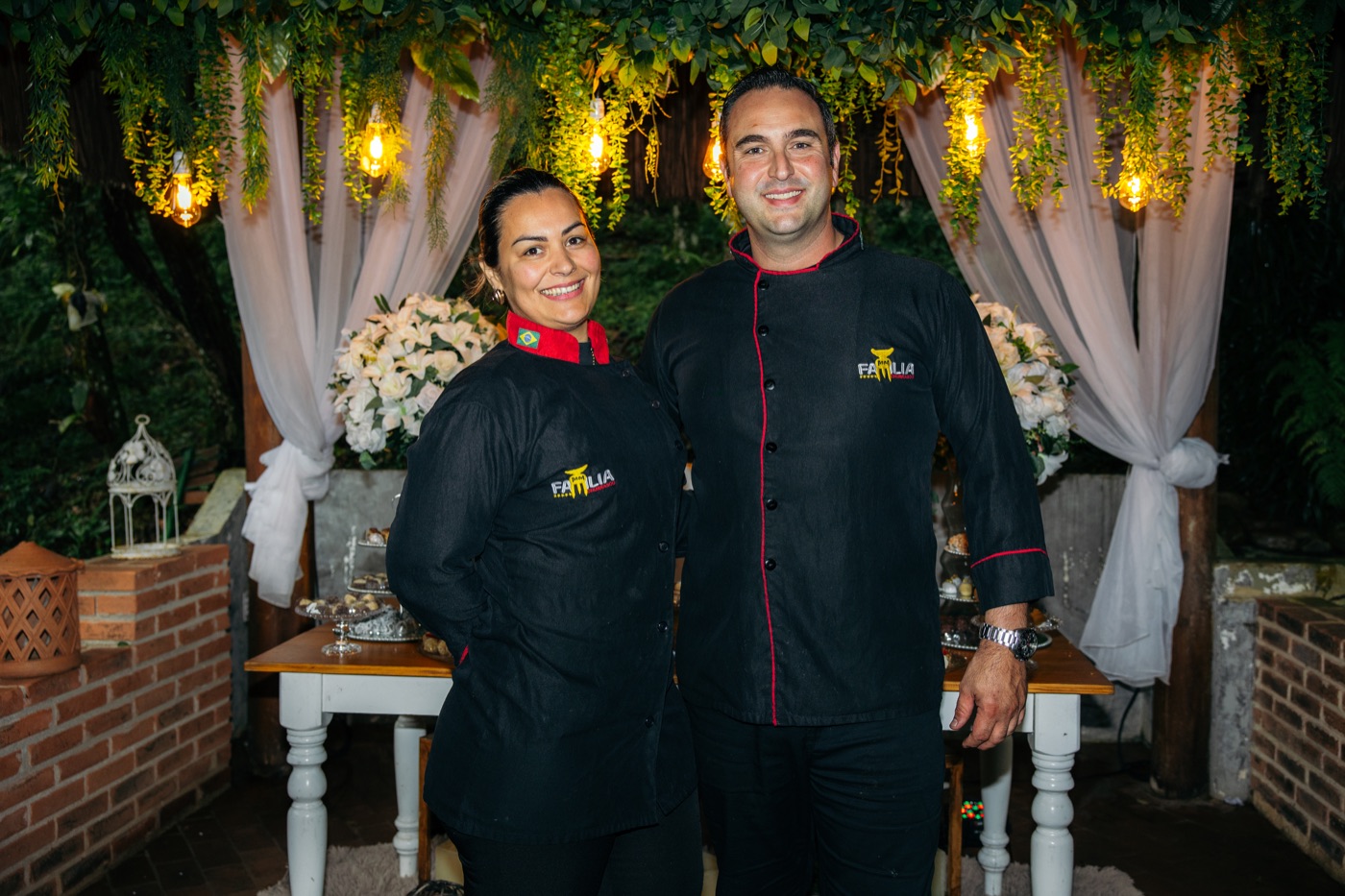 Priscila e Antonio Menegale, da Família MM